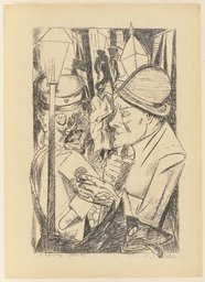 Max Beckmann, Der Nachhauseweg, 1919