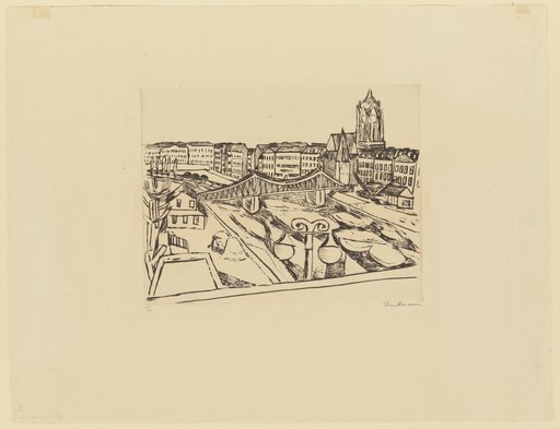 Large Bridge (the "Eiserne Steg" in Frankfurt am Main