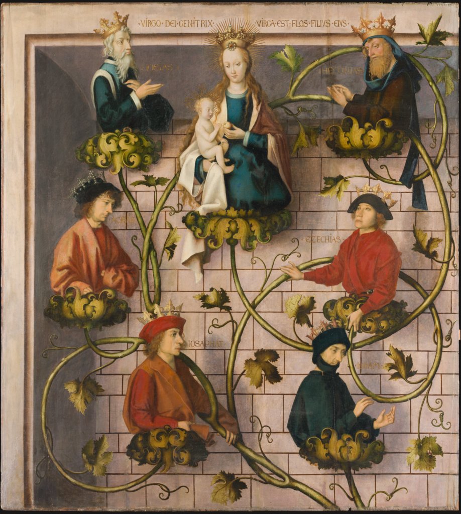 Stammbaum Christi (oberer Teil), Hans Holbein d. Ä.