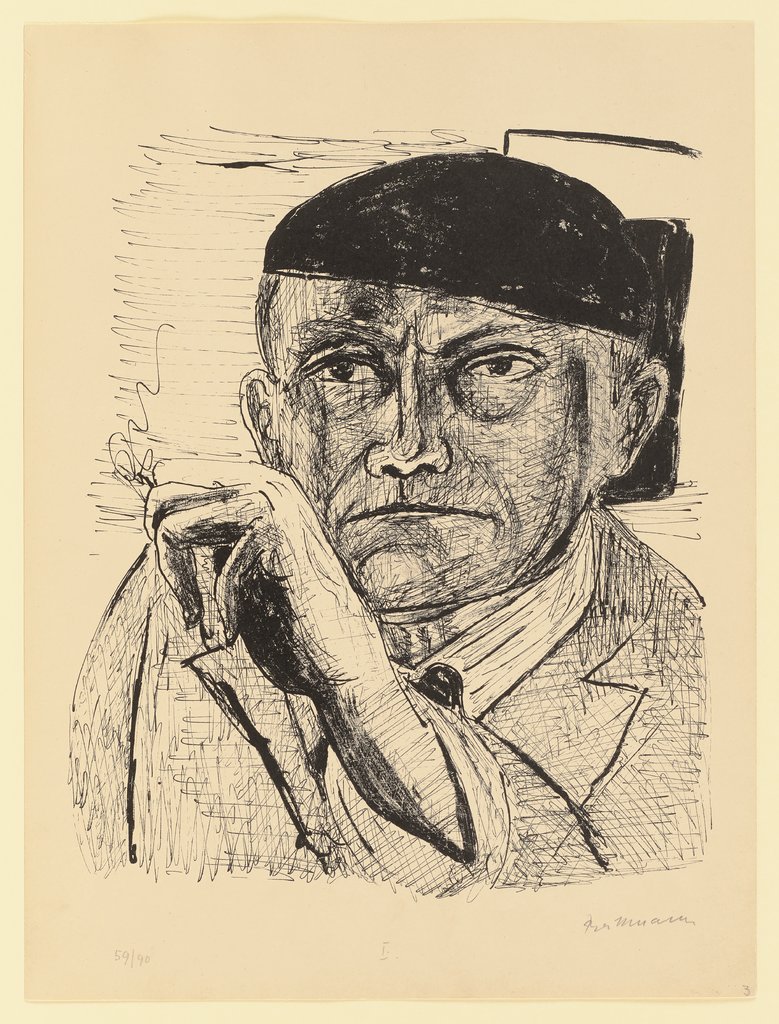 Selbstbildnis, Max Beckmann