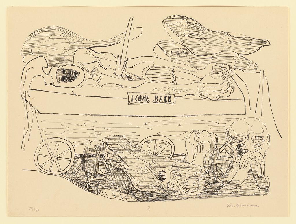 Der Traum vom Krieg, Max Beckmann