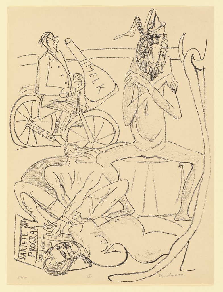 Der Zirkus, Max Beckmann