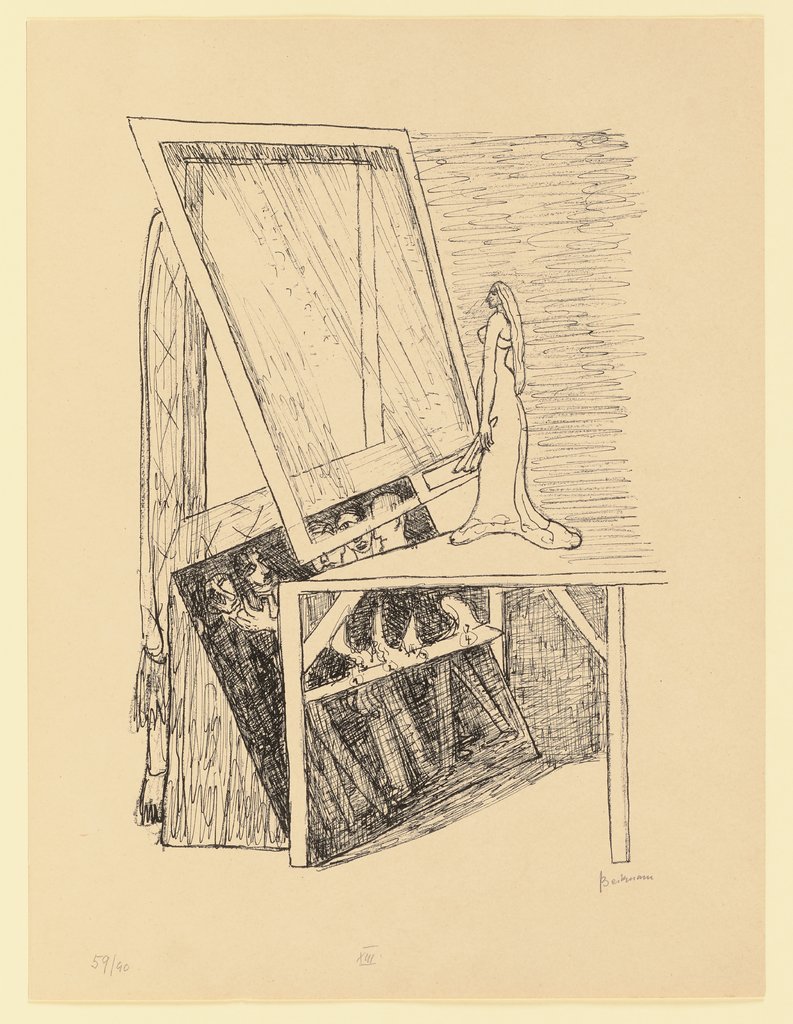 Zauberspiegel, Max Beckmann