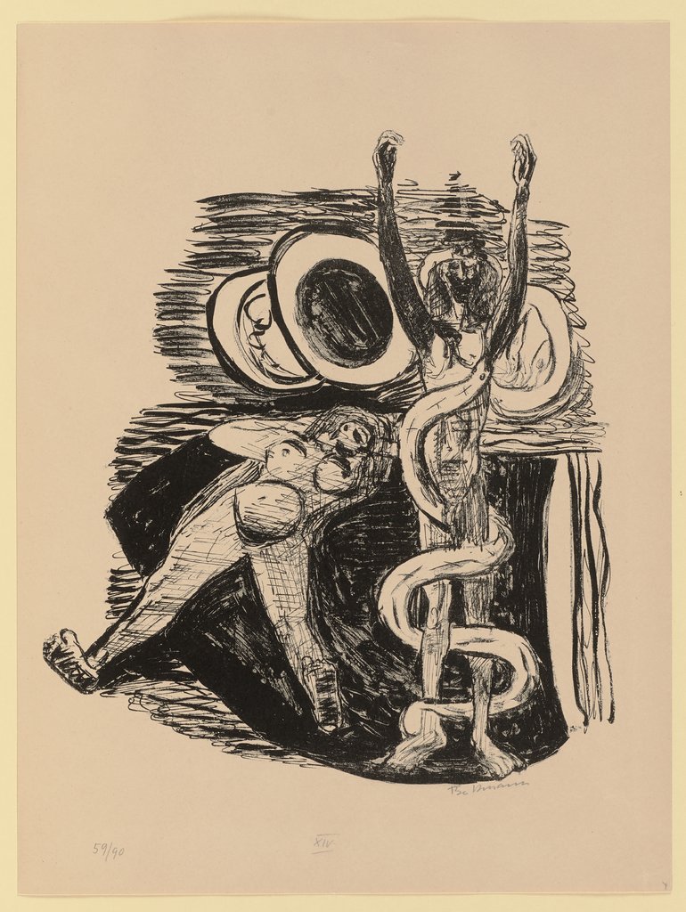 Sündenfall, Max Beckmann