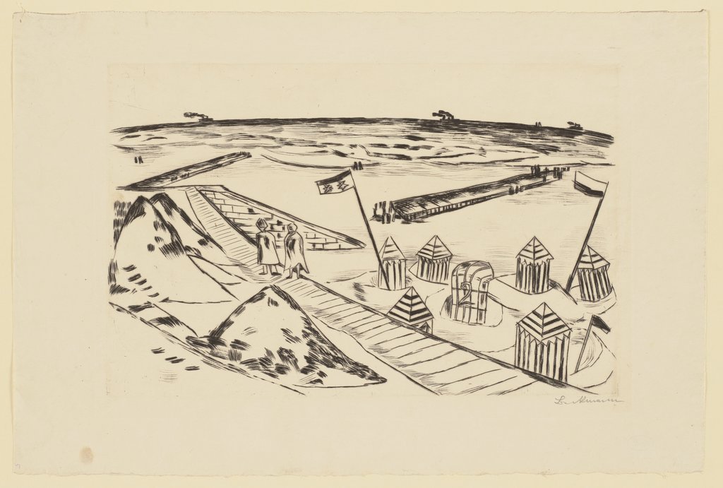 Beach, Max Beckmann