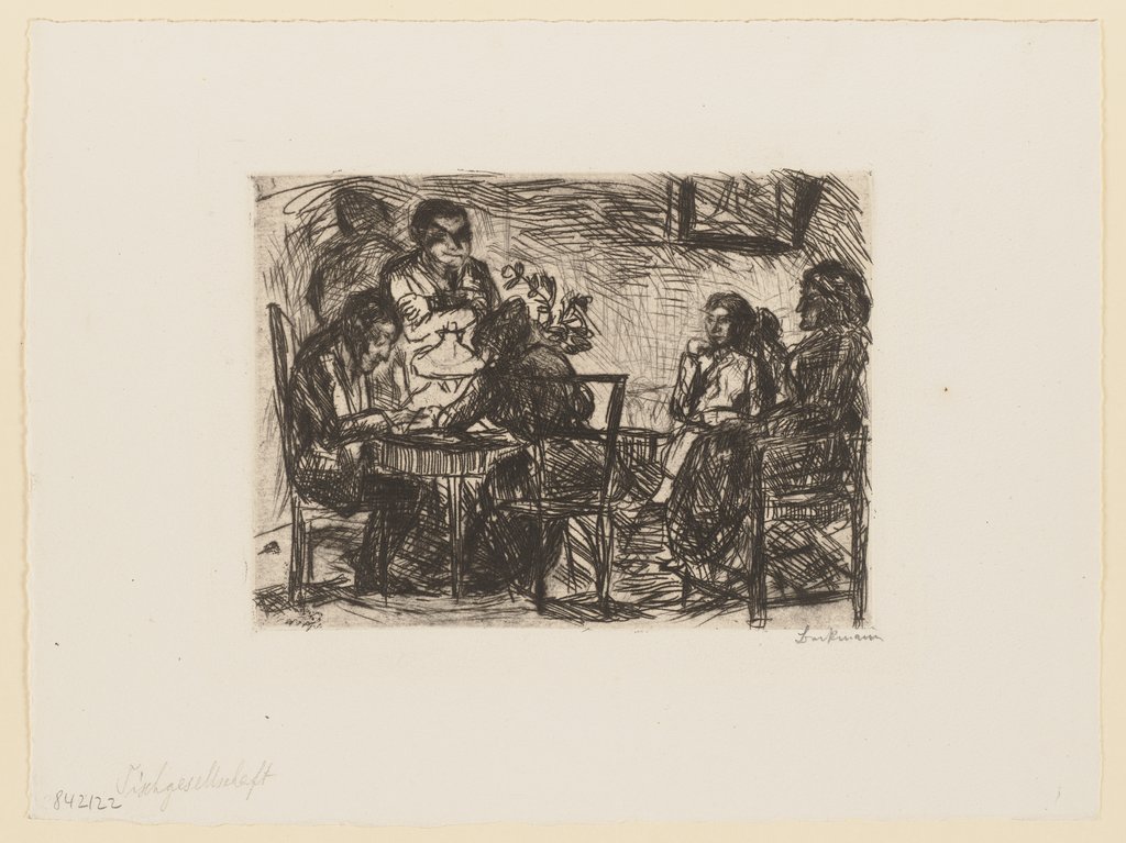 Evening Party, Max Beckmann