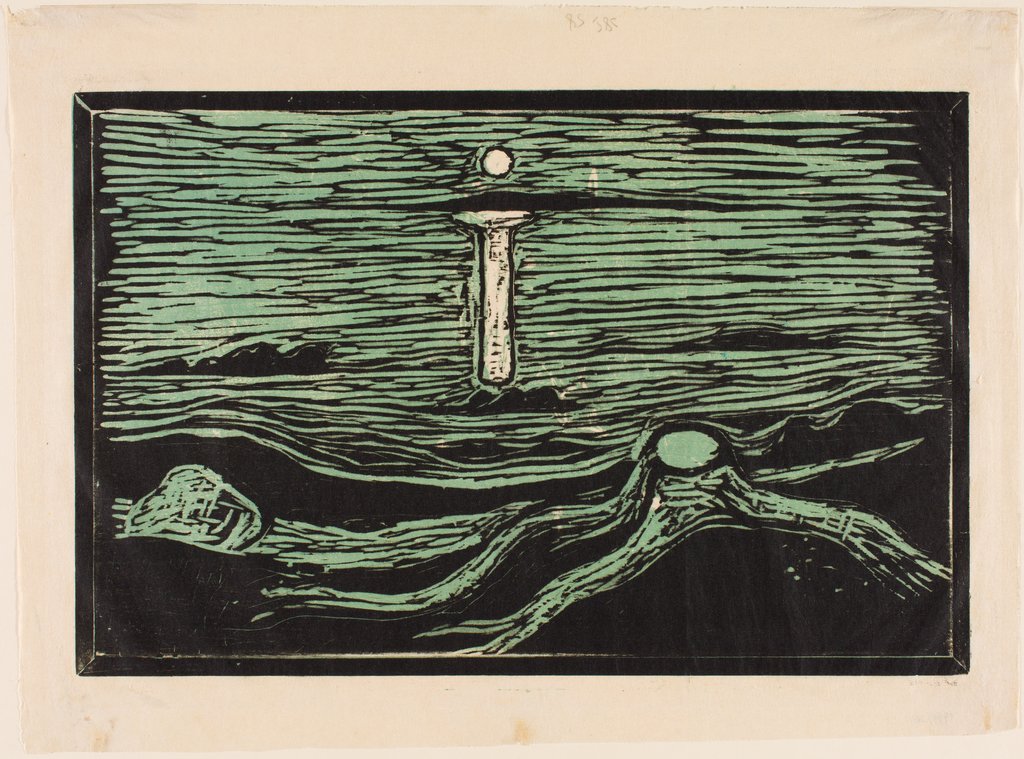 Meereslandschaft, Edvard Munch