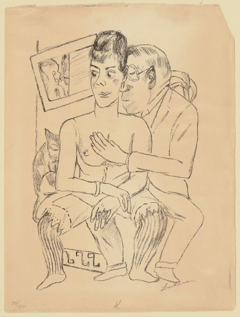 Deaf and Dumb, Max Beckmann