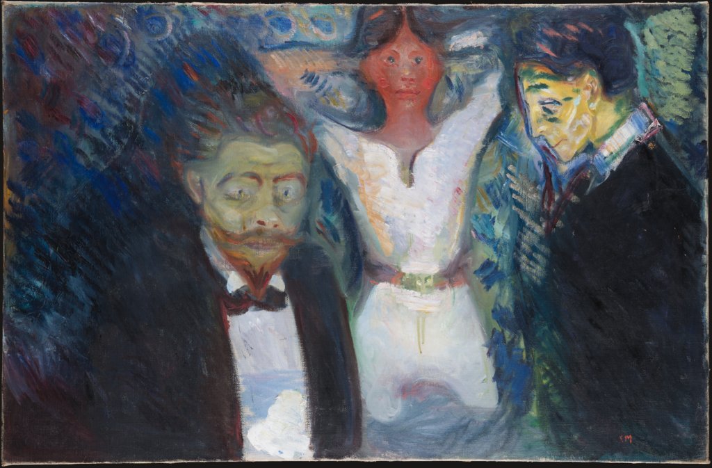 Jealousy, Edvard Munch