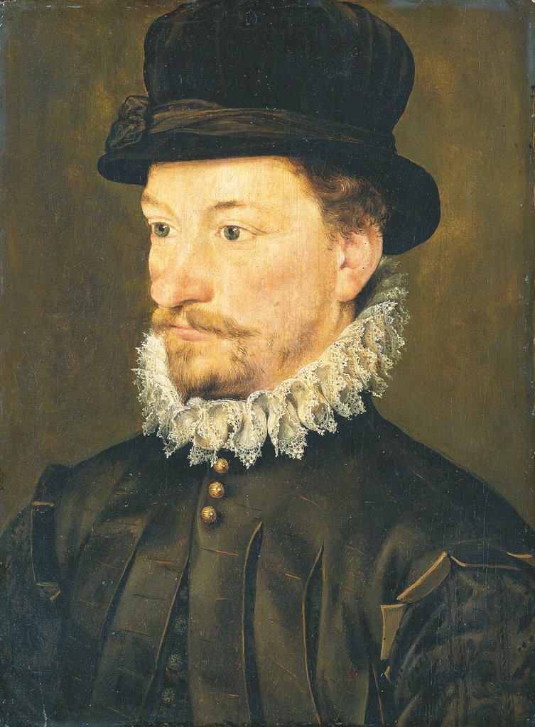 Brustbild eines jungen Mannes, Französischer Meister um 1550/1600