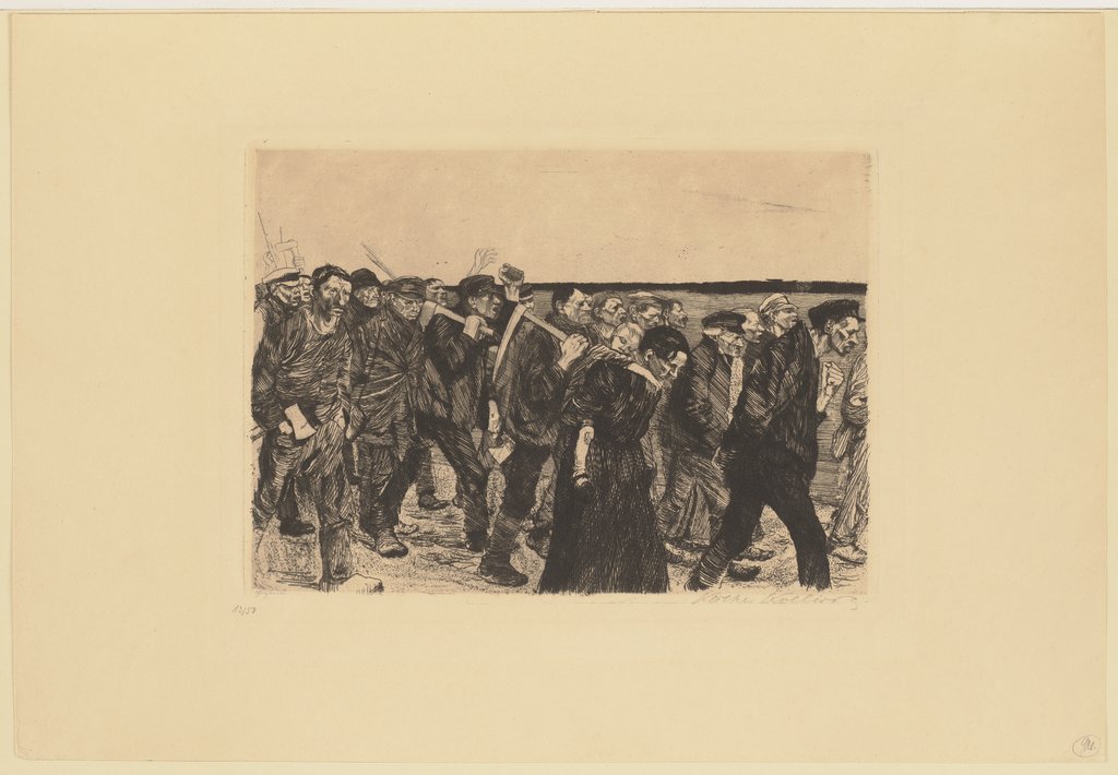 March of the Weavers, Käthe Kollwitz