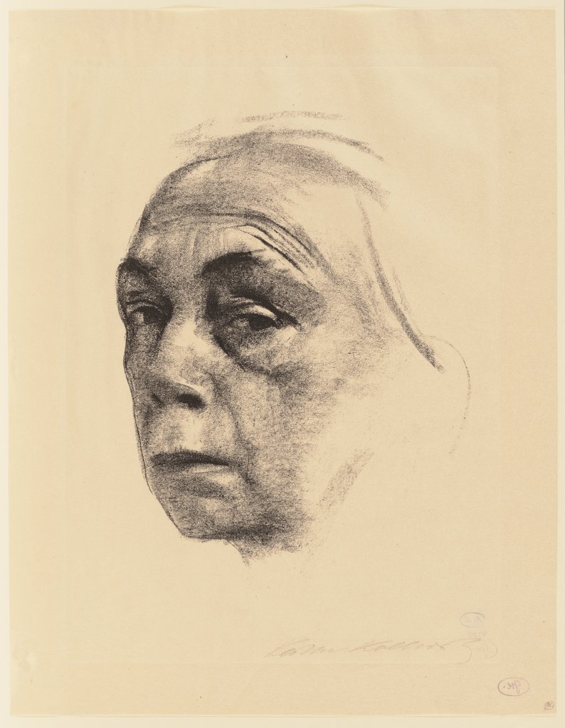 Self-Portrait, Käthe Kollwitz