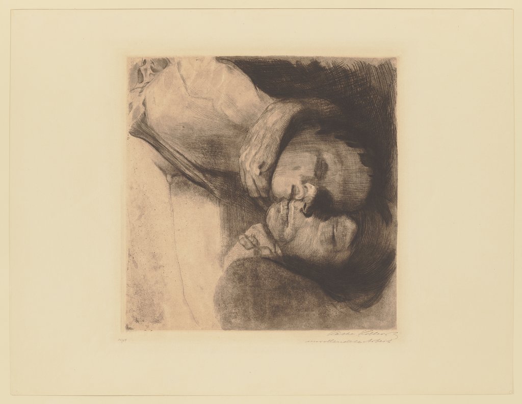 Death, Woman and Child, Käthe Kollwitz