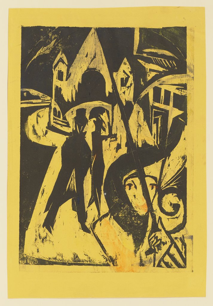 Cocotte on the Street, Ernst Ludwig Kirchner