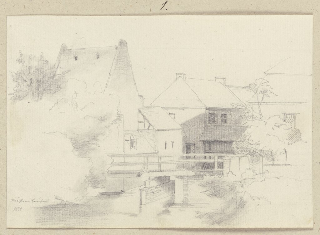 Mill in Hausen, Carl Theodor Reiffenstein