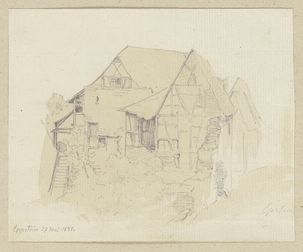 Ensemble of houses in Eppstein, Carl Theodor Reiffenstein