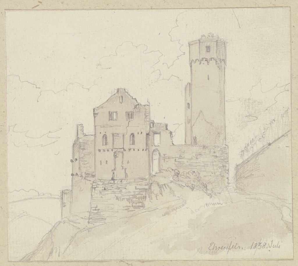 Ehrenfels castle, Carl Theodor Reiffenstein