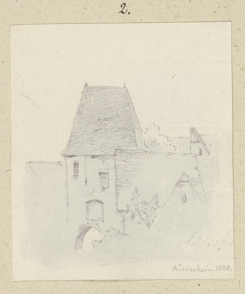 Torhaus in Rüdesheim, Carl Theodor Reiffenstein