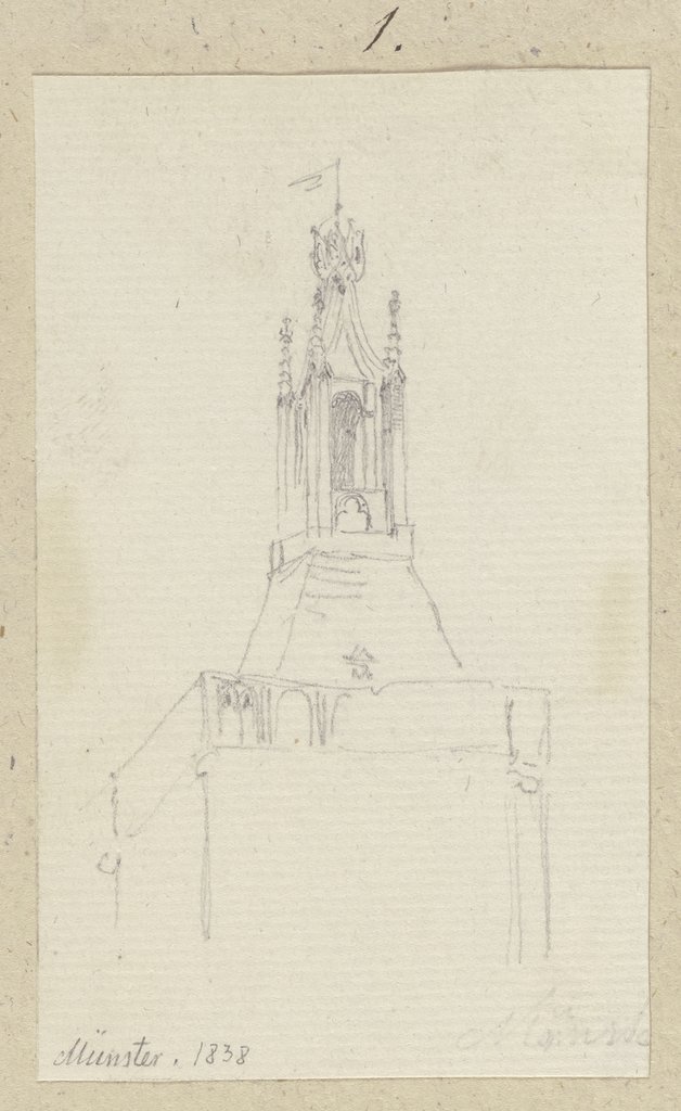 Turmhelm von St. Peter und Paul in Münster-Sarmsheim, Carl Theodor Reiffenstein