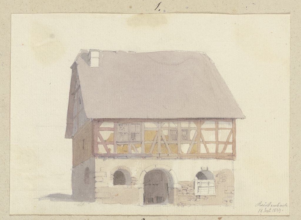 House in Reichenbach, Carl Theodor Reiffenstein