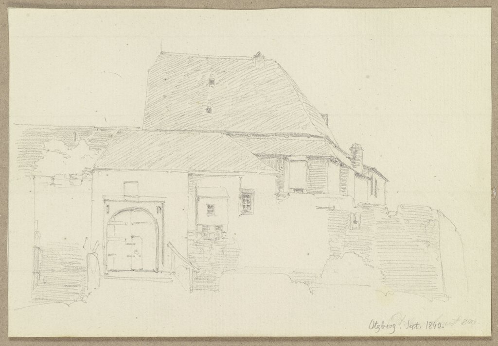 Building ensemble in Otzberg, Carl Theodor Reiffenstein