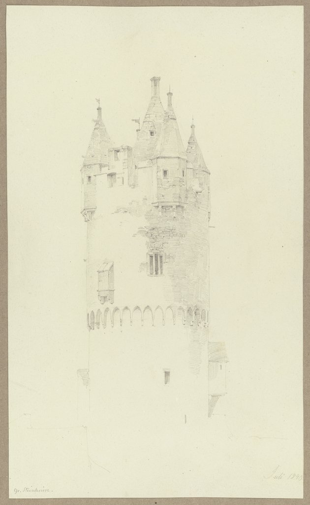 Bergfried des Steinheimer Schlosses, Carl Theodor Reiffenstein