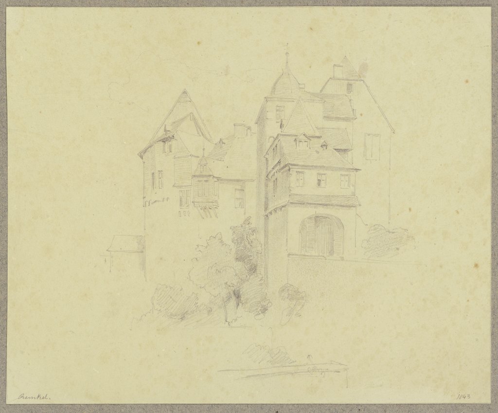 Runkel castle, Carl Theodor Reiffenstein