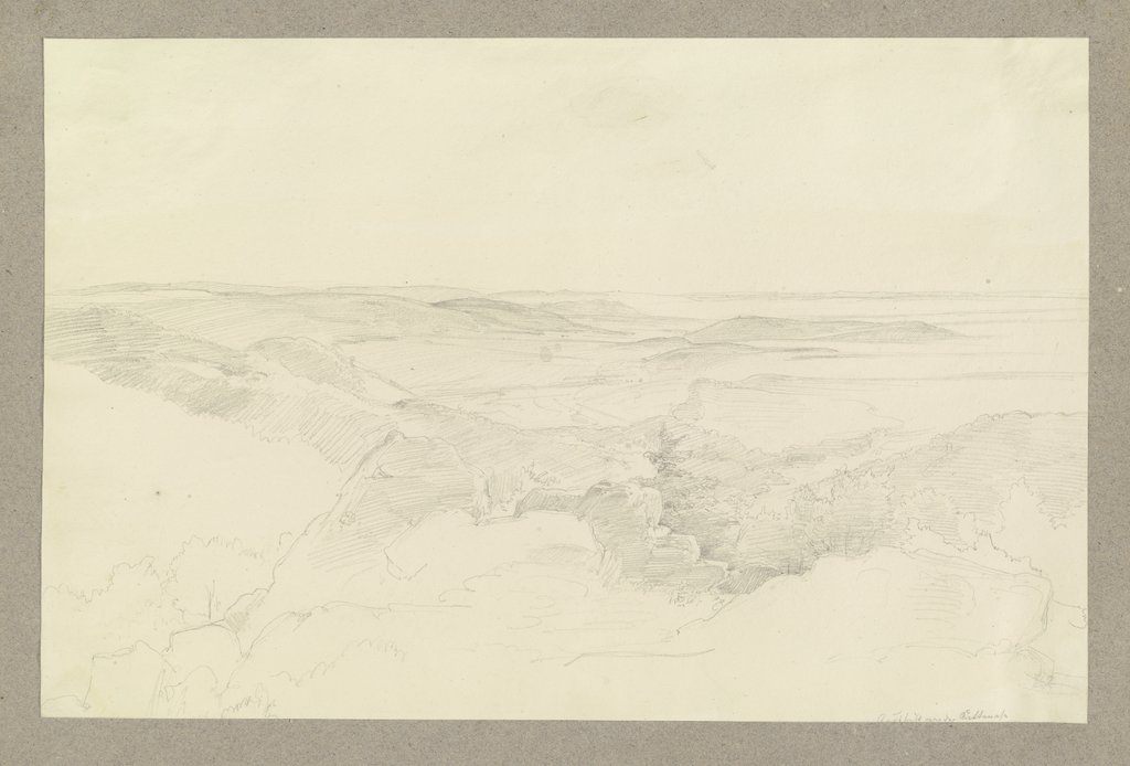 View over the Harz, Carl Theodor Reiffenstein