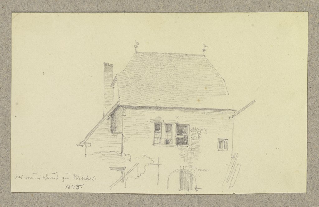 Das Graue Haus in Oestrich-Winkel, Carl Theodor Reiffenstein