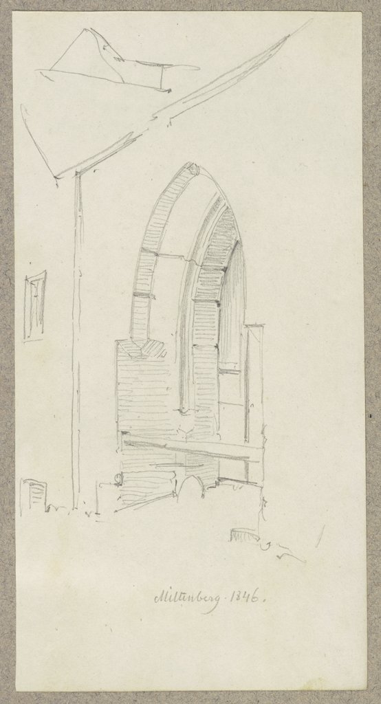 Archway in Miltenberg, Carl Theodor Reiffenstein