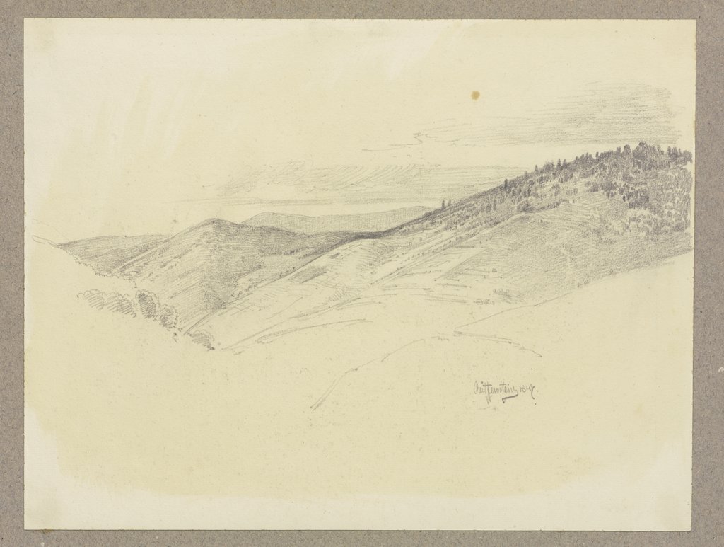 Berglandschaft, Carl Theodor Reiffenstein