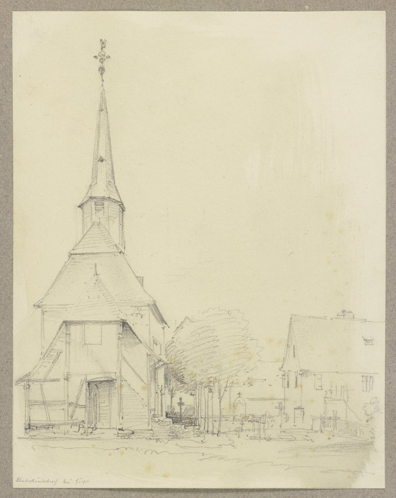Dorfkirche in Unterliederbach, Carl Theodor Reiffenstein