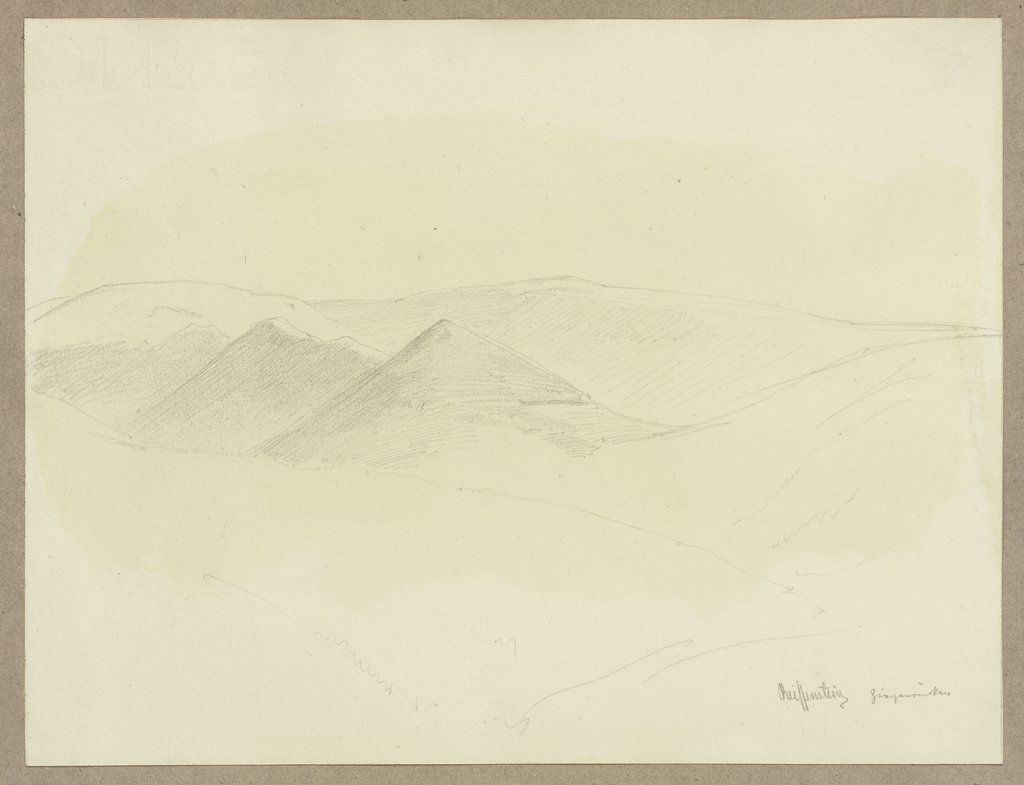 Der Ziegenrücken im Riesengebirge, Carl Theodor Reiffenstein