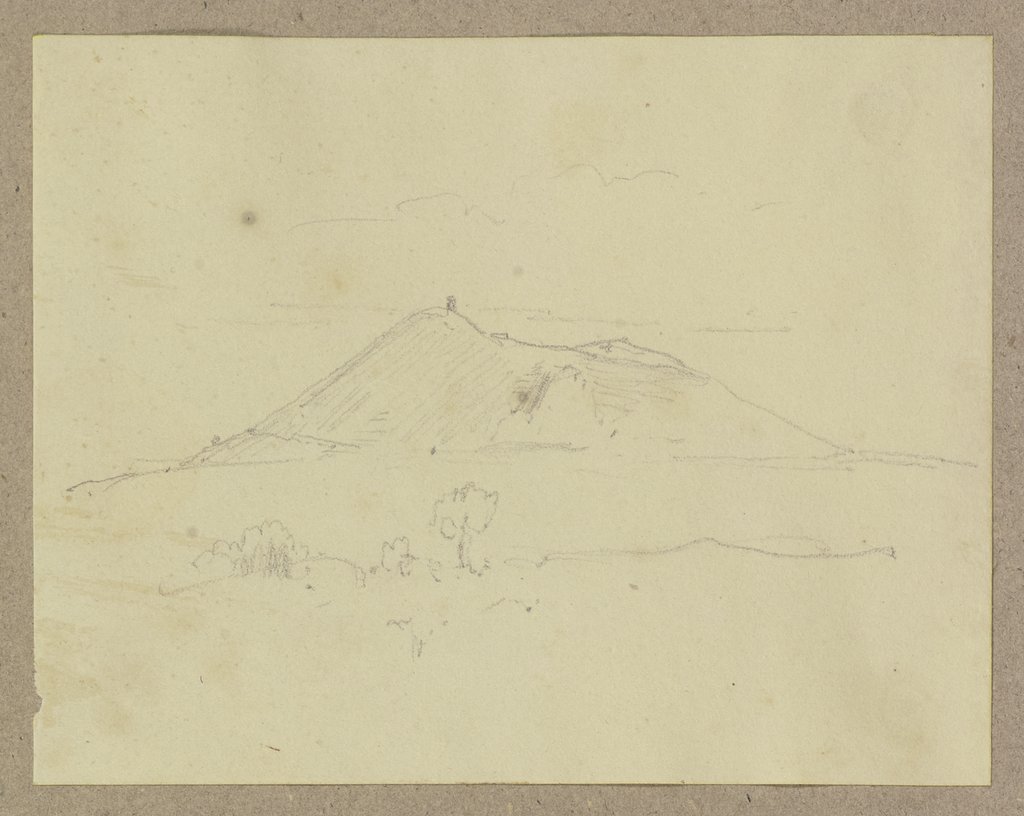 A mountain, Carl Theodor Reiffenstein