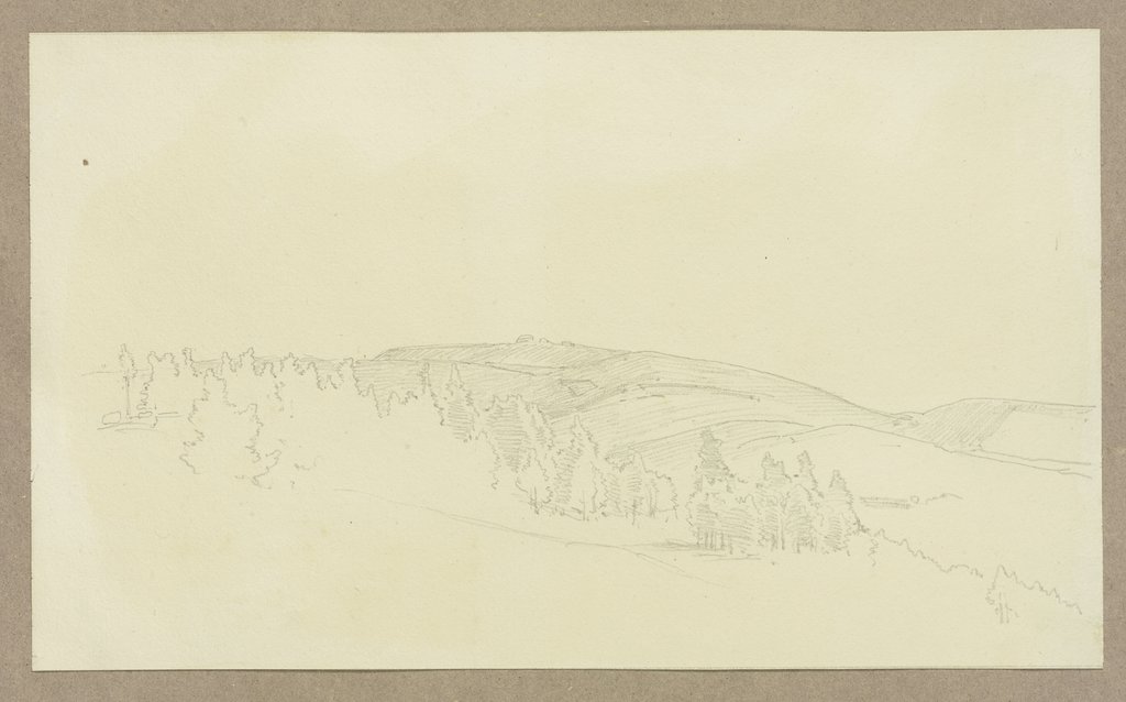 Mountain landscape, Carl Theodor Reiffenstein