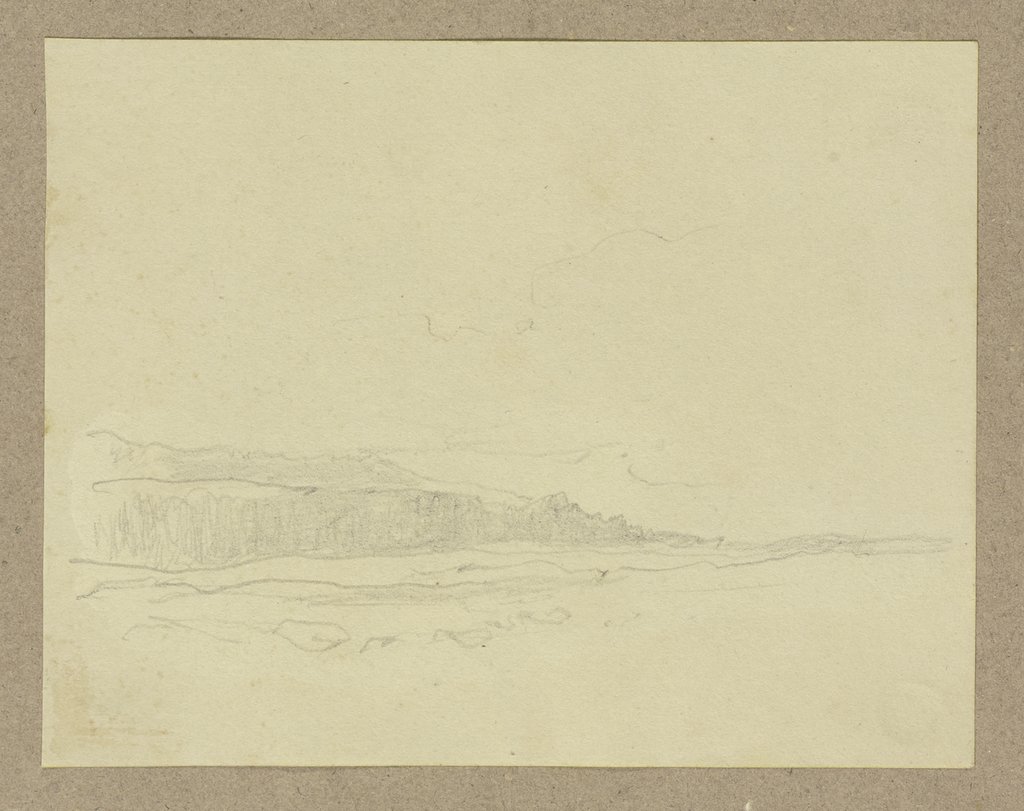 Mountain ridge, Carl Theodor Reiffenstein
