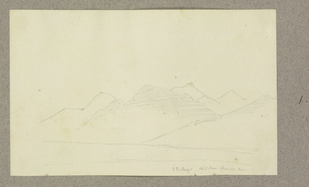 Mountainscape, Carl Theodor Reiffenstein