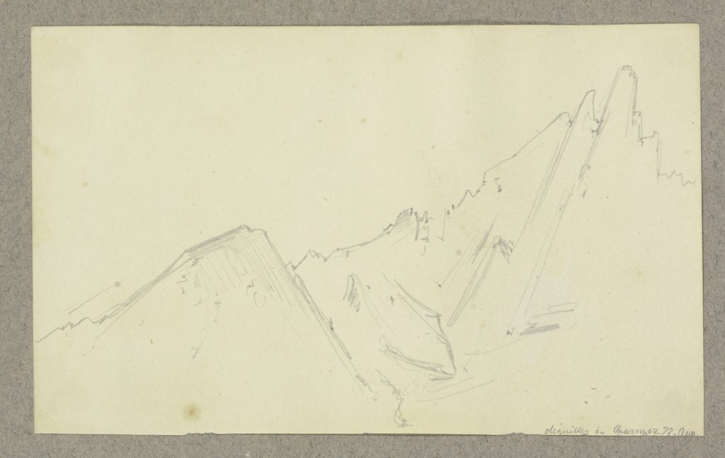 Savoyan Alpine foothills, Carl Theodor Reiffenstein