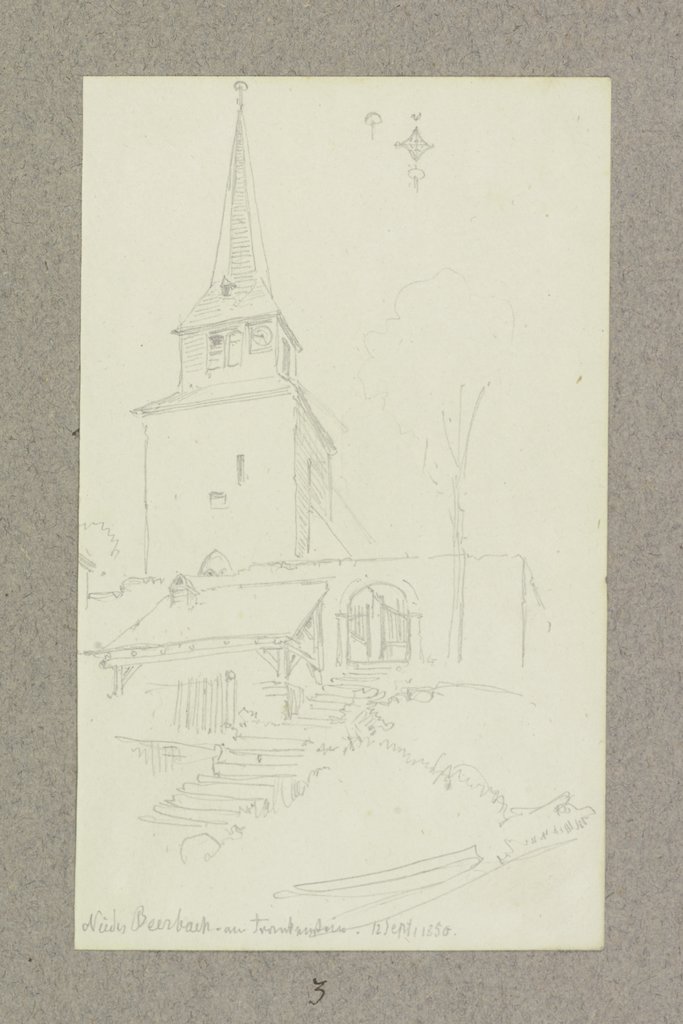 Die evangelische Kirche Nieder-Beerbach, Carl Theodor Reiffenstein