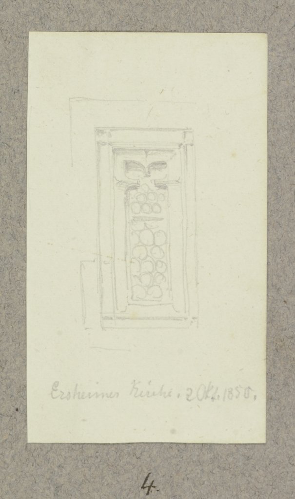 Fenster der Ersheimer Kapelle, Carl Theodor Reiffenstein