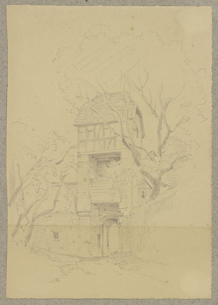 Torhaus auf Burg Hornberg, Carl Theodor Reiffenstein