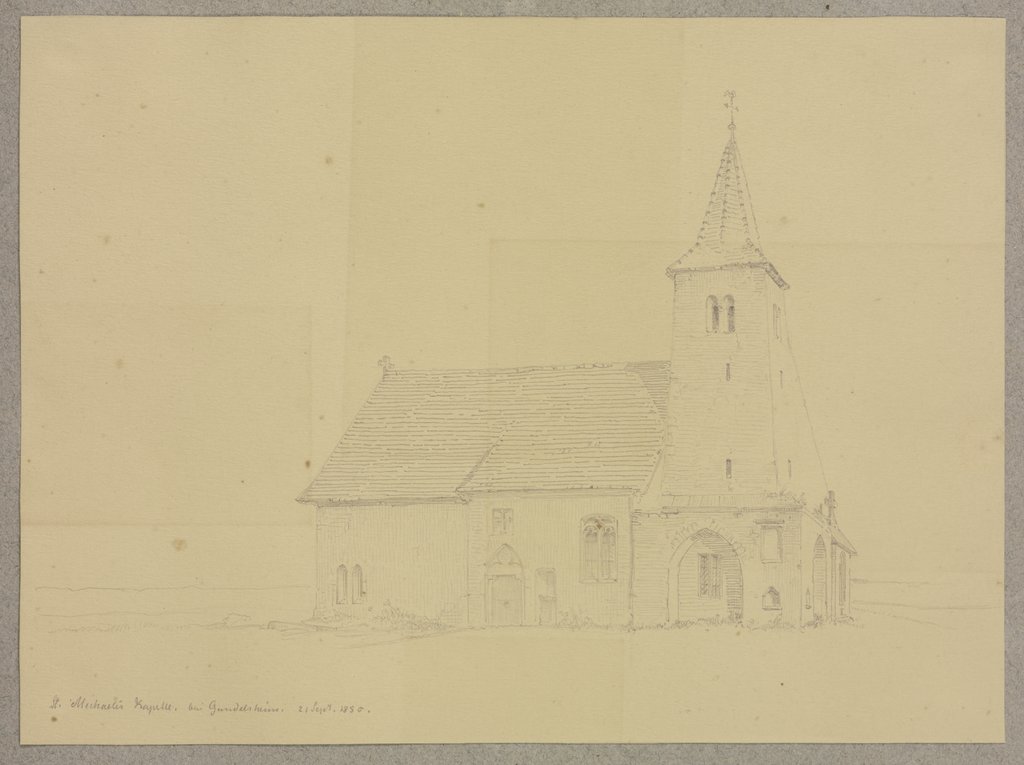 Die Michaelskapelle bei Gundelsheim, Carl Theodor Reiffenstein