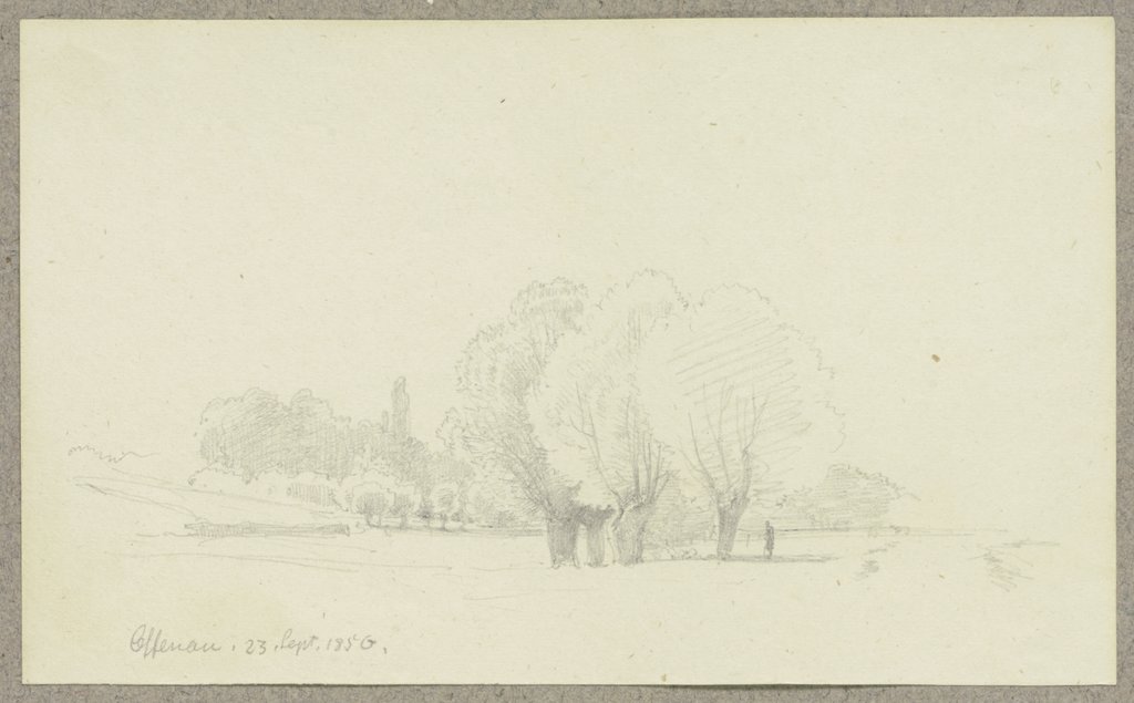 Wooded plain in Offenau, Carl Theodor Reiffenstein