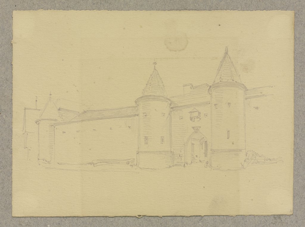 Torhaus und Festungsanlage von Schloss Lehen, Carl Theodor Reiffenstein