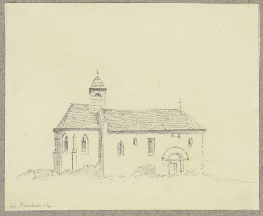 Die Martinskapelle in Braubach, Carl Theodor Reiffenstein