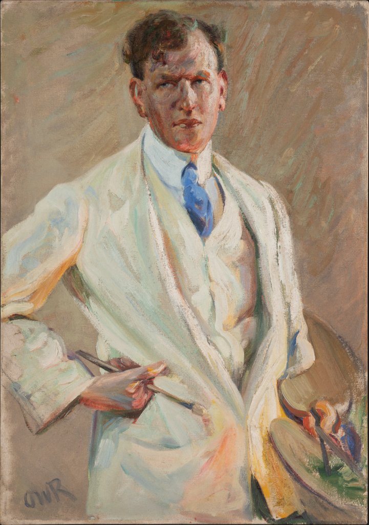 Portrait of the Painter Jakob Nussbaum, Ottilie W. Roederstein