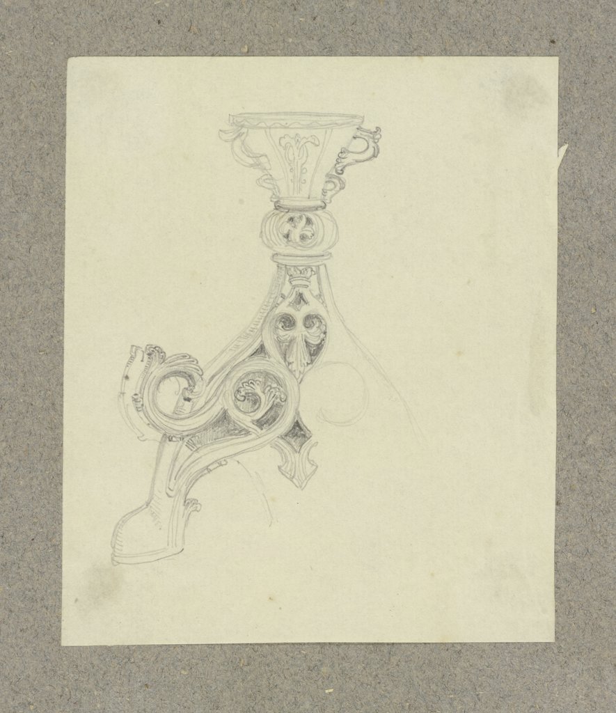Foot of a candelabra, Carl Theodor Reiffenstein