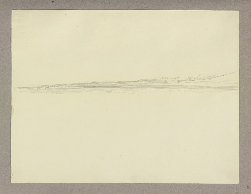 Flat landscape, Carl Theodor Reiffenstein