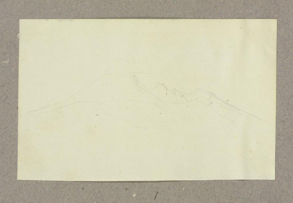 The Mount Vesuvius, Carl Theodor Reiffenstein
