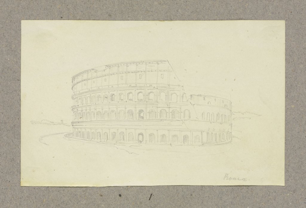 Das Kolosseum in Rom, Carl Theodor Reiffenstein